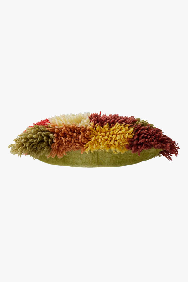 Fluffy Rag Cushion 60 x 40 cm