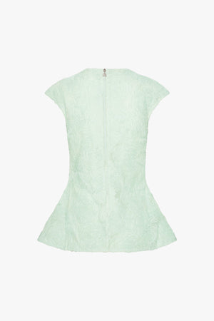 Flower Mesh Top