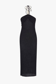 Pearl Halterneck Midi Dress 17