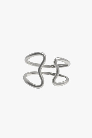 Reef Wrist Cuff S - Silver