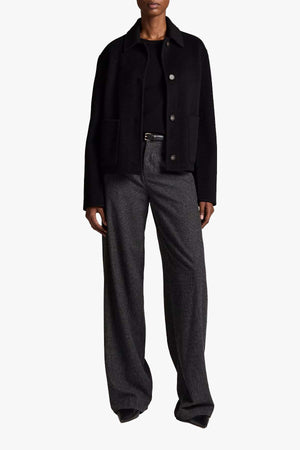 Cash Wool Short Jacket