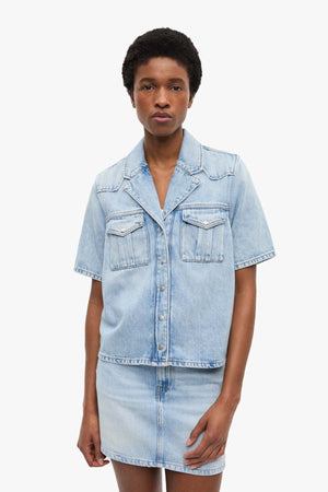 Soft Rigid Denim Shirt