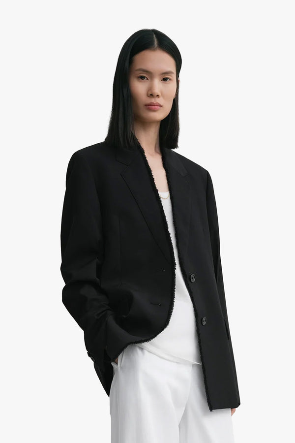 Raw Lapel Jacket