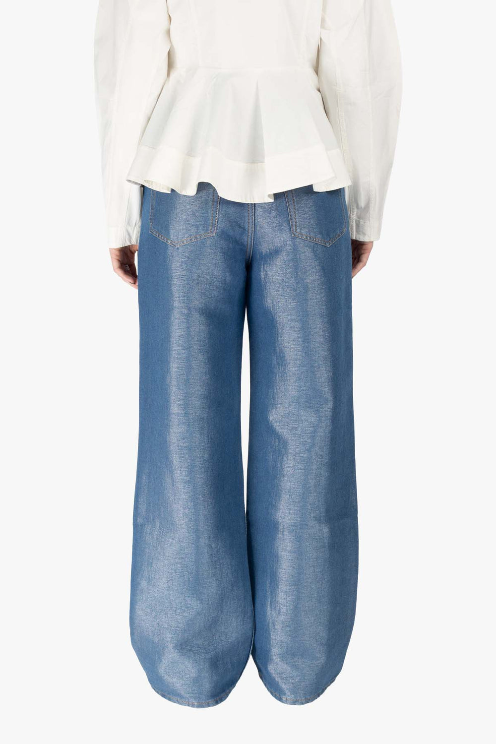 Shiny Weft Denim Izey