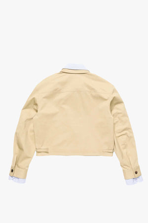 Shirt Collar Bomber Jacket