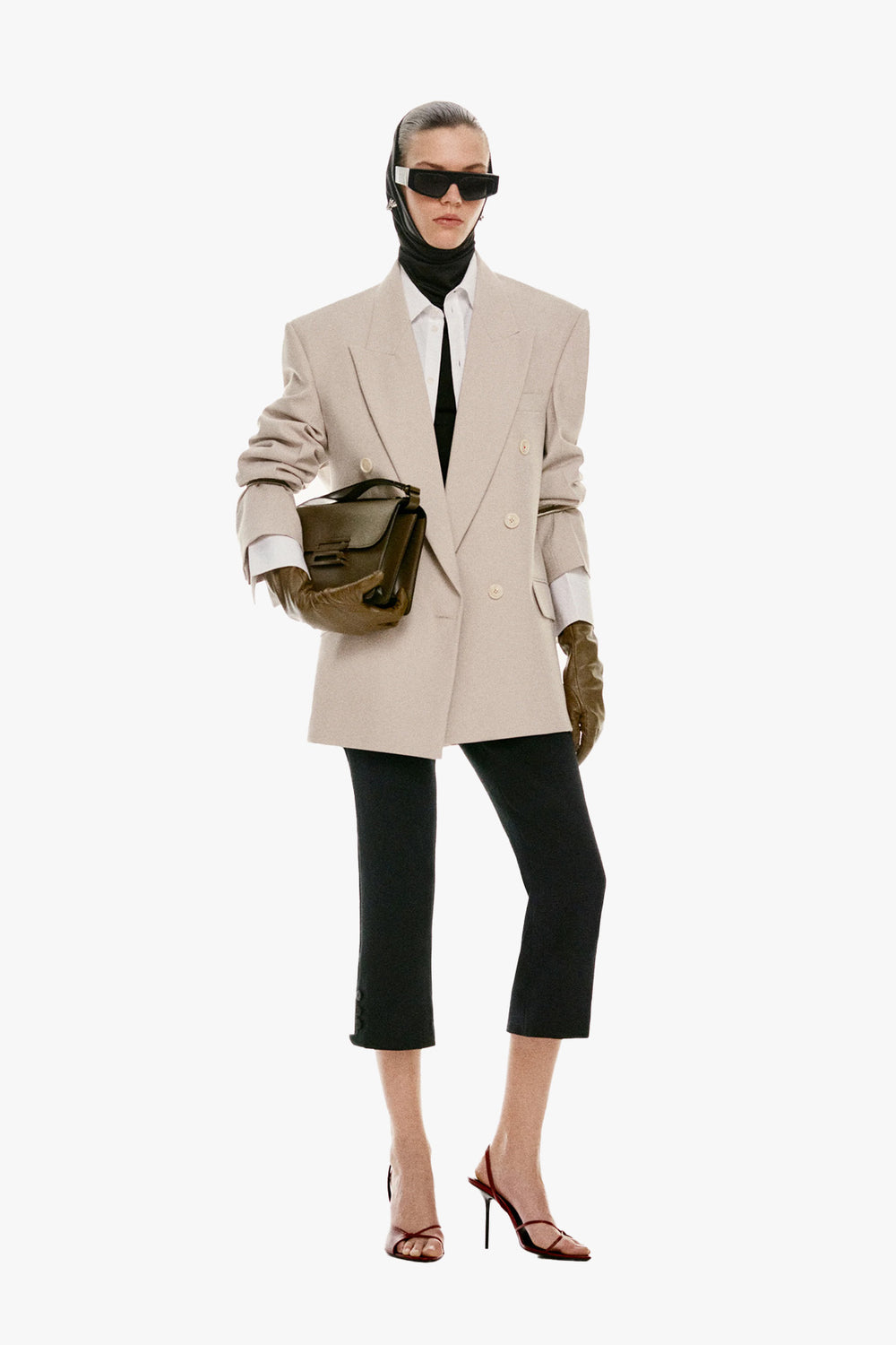 Relaxed Double Breasted Jacket