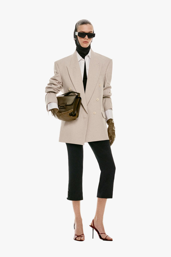 Relaxed Double Breasted Jacket