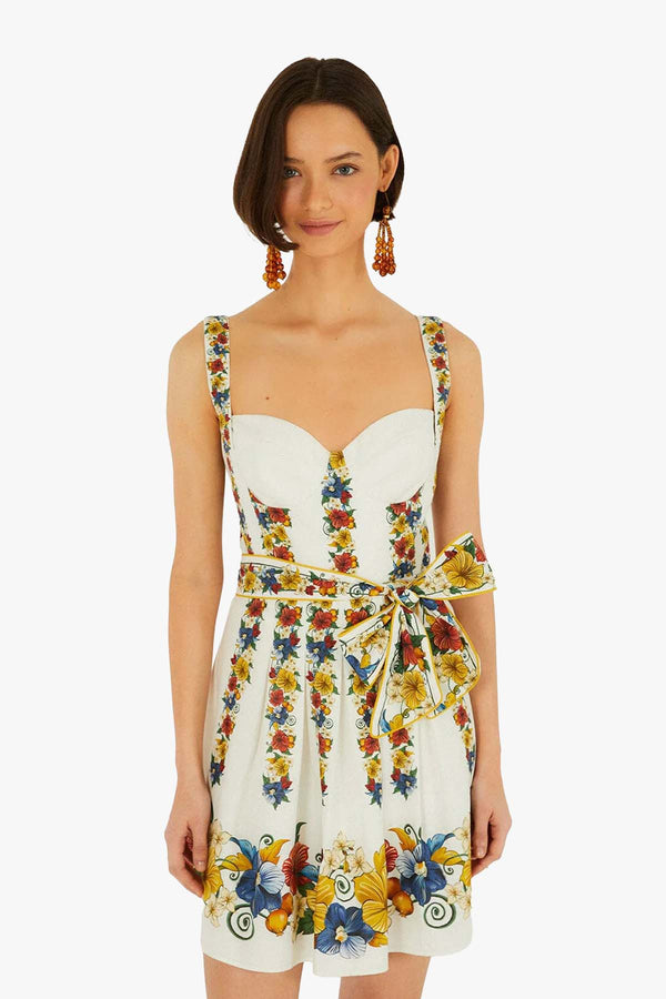 Tropi off-White Mini Dress