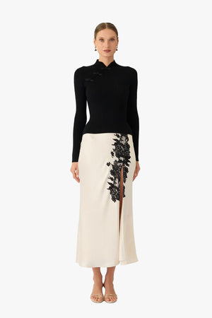 Elva Satin Skirt