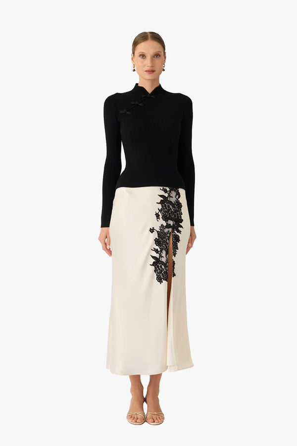 Elva Satin Skirt