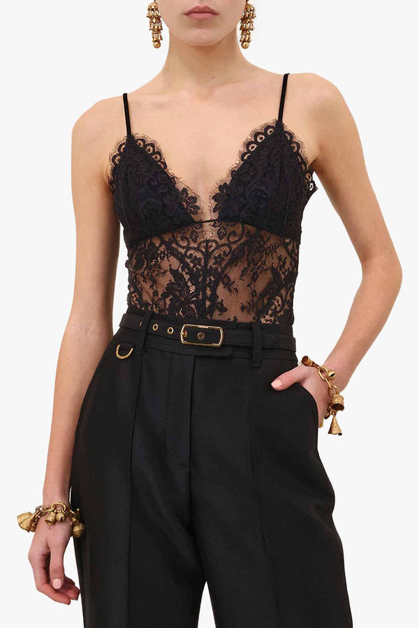 Lace Teddy Top