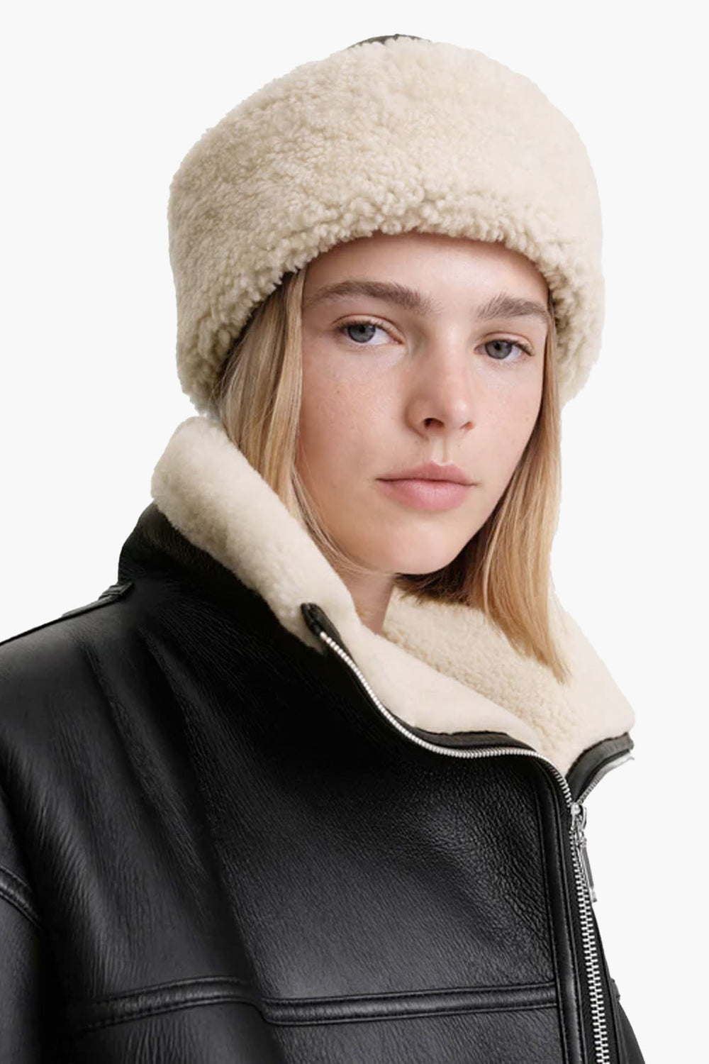 Shearling Winter Hat