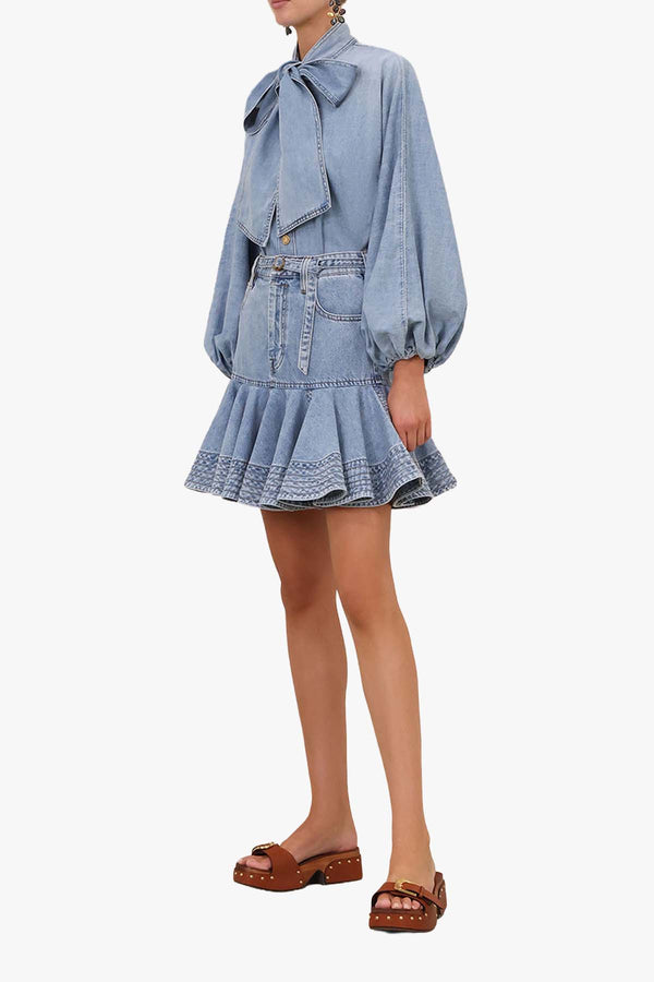 Indra Denim Mini Skirt