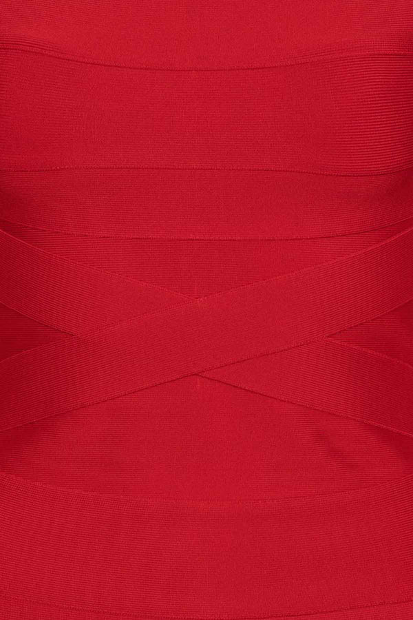 Mini Fitted Knit Dress