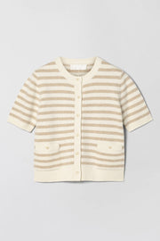 Toulouse Cardigan Tee Linen