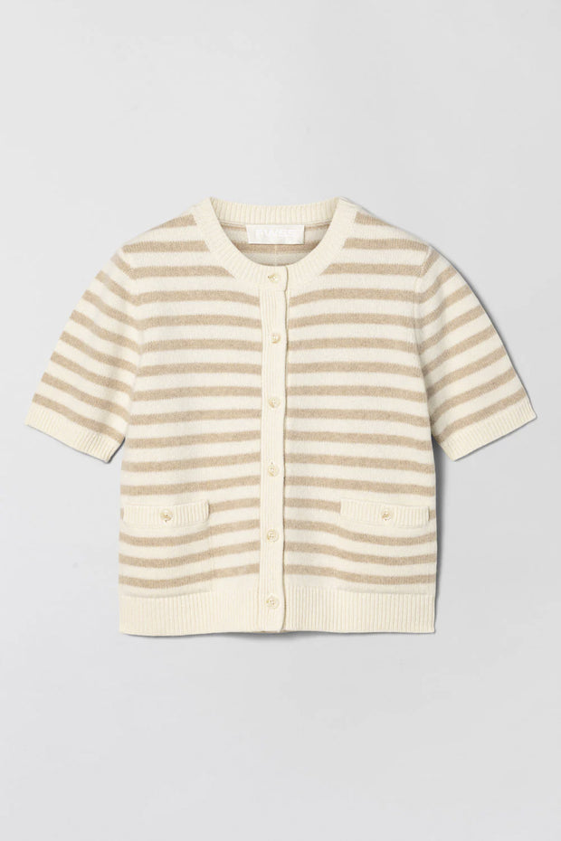 Toulouse Cardigan Tee Linen