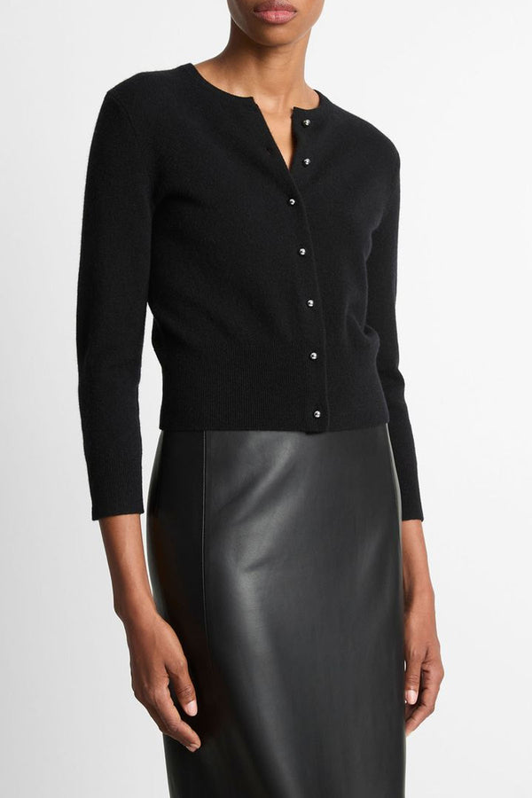 Metal Button Cardigan