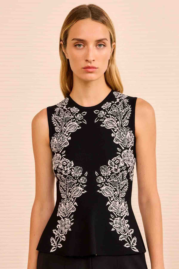 Vanna Jacquard Tank