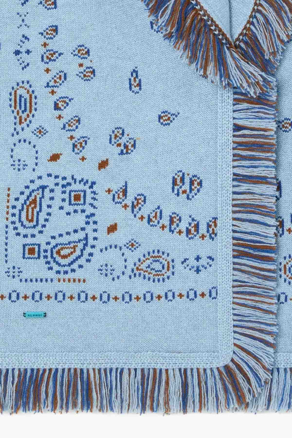 Bandana Jacquard Cardigan