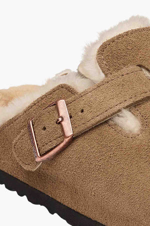Boston Shearling Suede Leather
