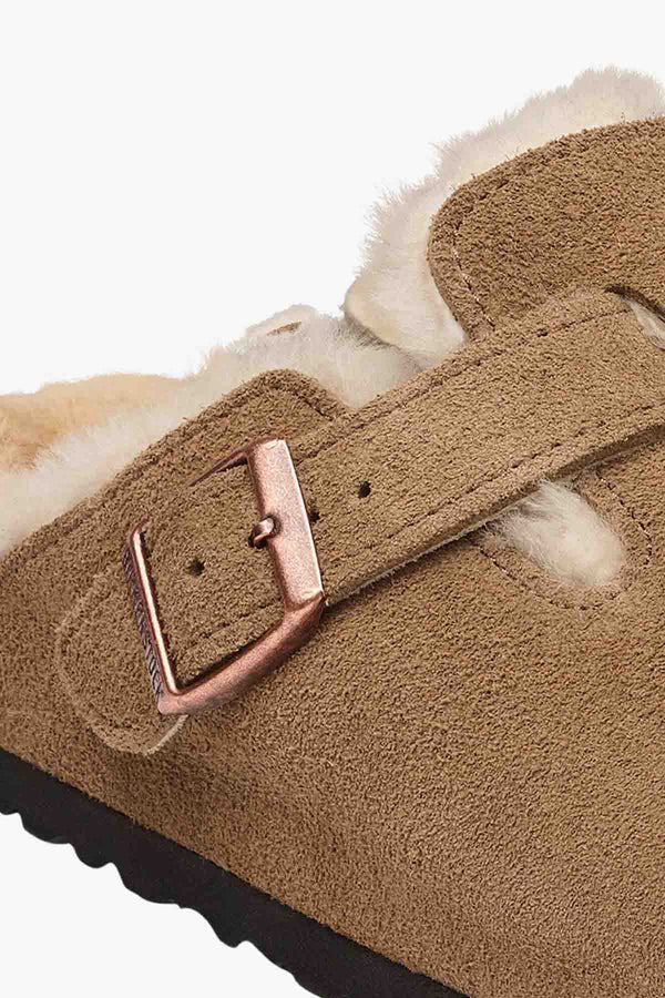 Boston Shearling Suede Leather