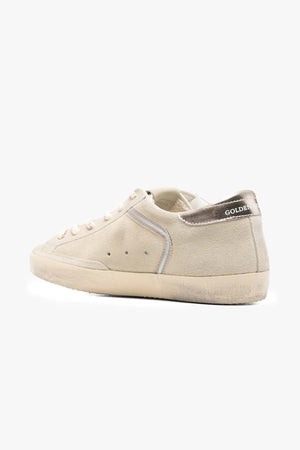 Super Star Suede Upper Toe And Togue Laminated Leather Heel Suede Star