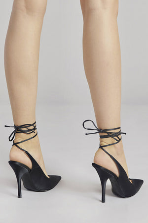 105mm Venus Slingback Satin