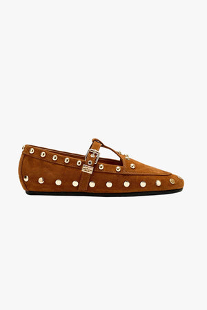 Mary Jenny Studs Suede