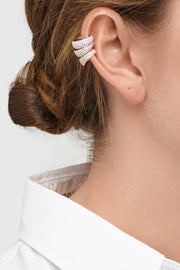 Ear Cuff Thick Orange