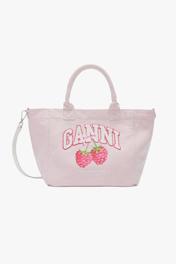 Small Easy Shopper Raspberry Print
