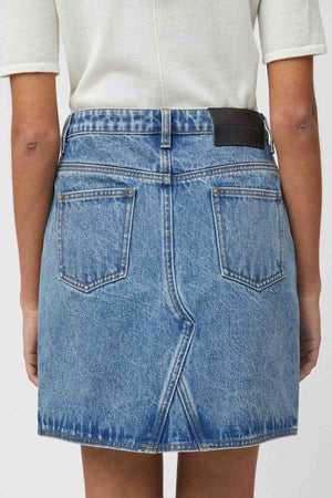 Salt Denim Skirt Stonewashed