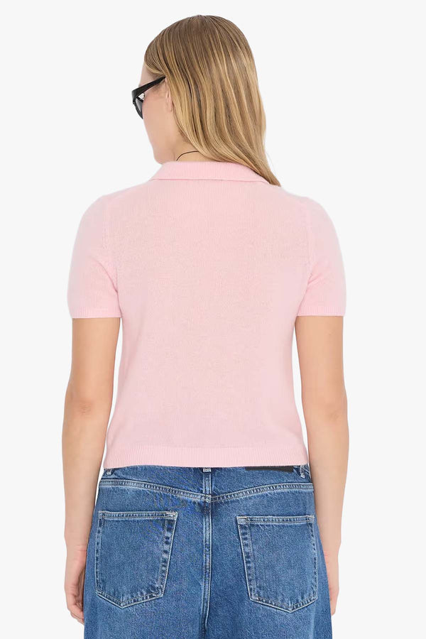 Cashmere Short Sleeve Polo