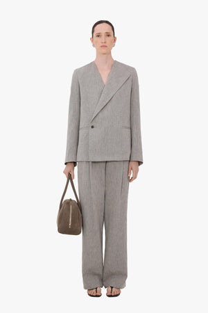 Suna Asymmetric Lapel Jacket