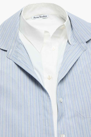 Cropped Layered Shirt