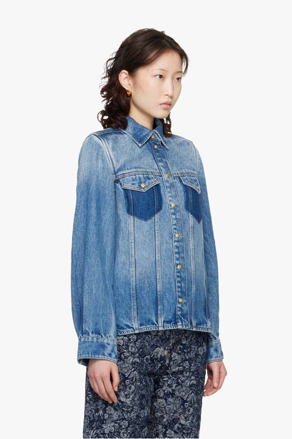 Light Weight Denim Shirt