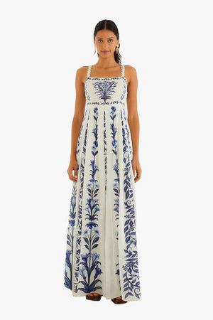 Flowers Arch Maxi Dress