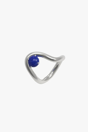 Band Ring II Lapis Silver