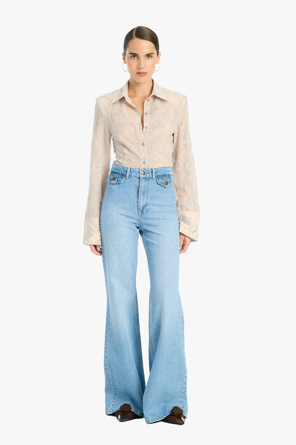 Flared Highwaisted Jeans