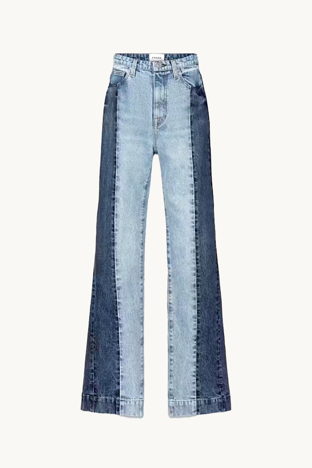 Atelier Pieced Slim Stacked Jeans