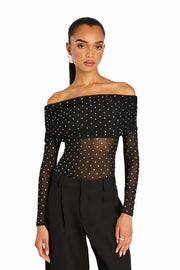 Oriana Mesh Top