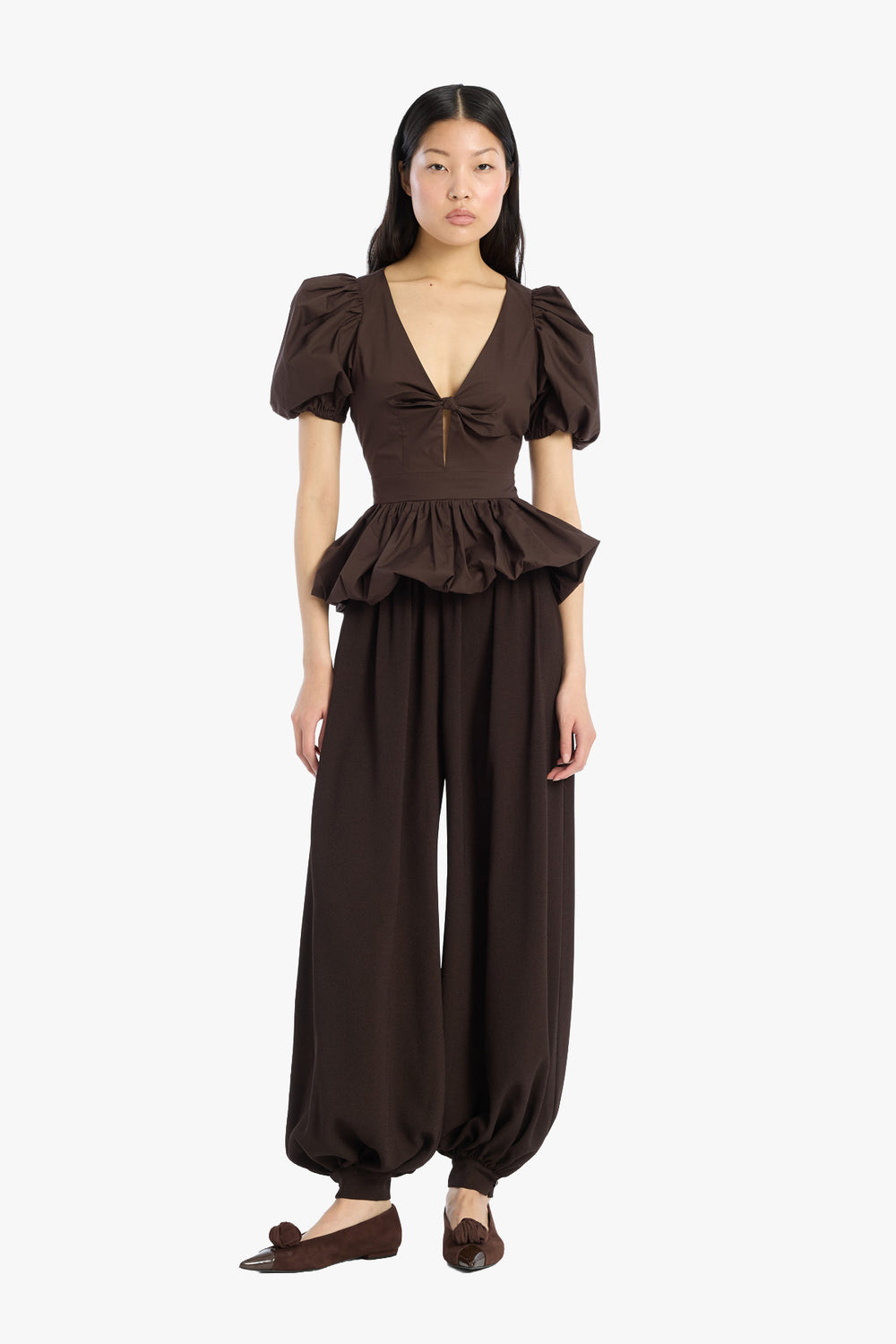 Puff Sleeve Bubble Top