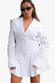 Poplin Shirt Dress