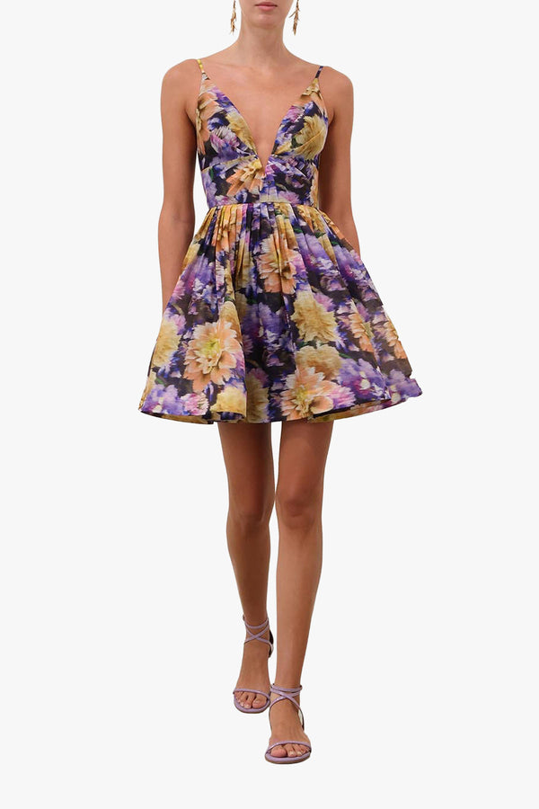 Luna V Neck Mini Dress