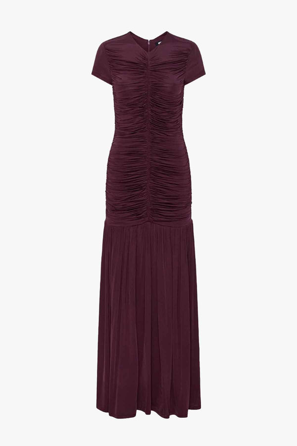Gathered Maxi Dress