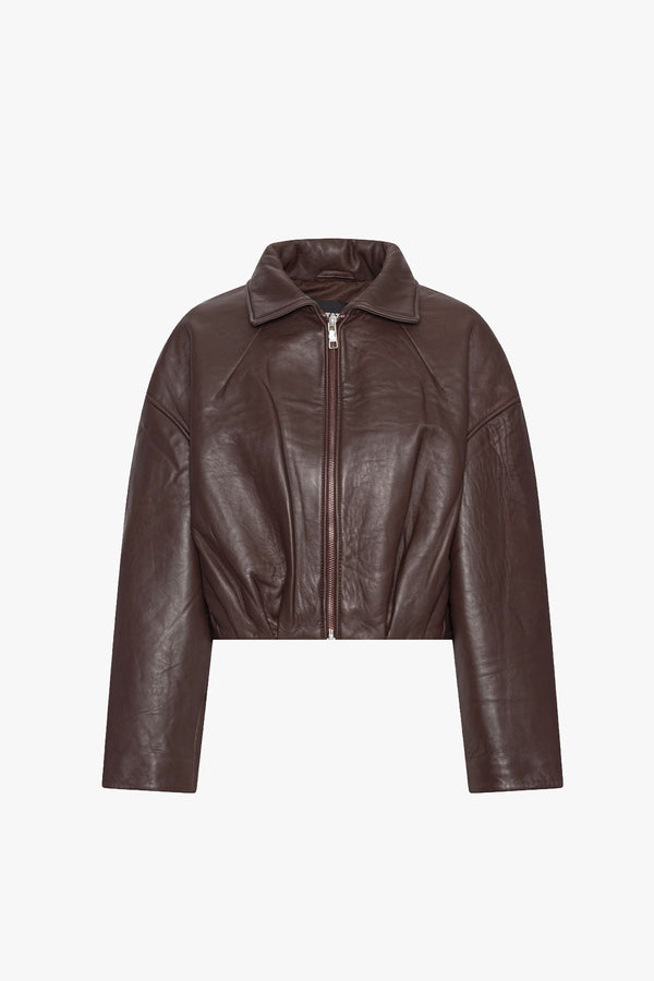 Bonded Leather Jacket