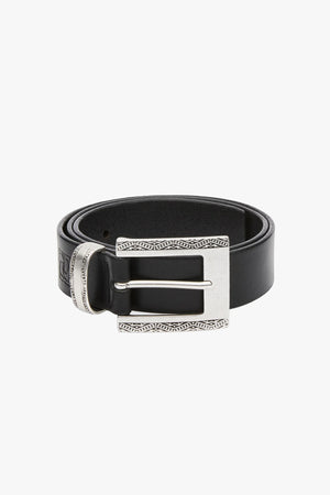 Belt 02 Black Silver