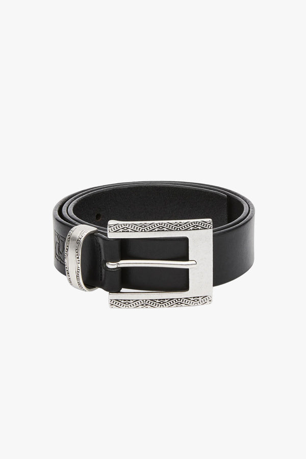 Belt 02 Black Silver