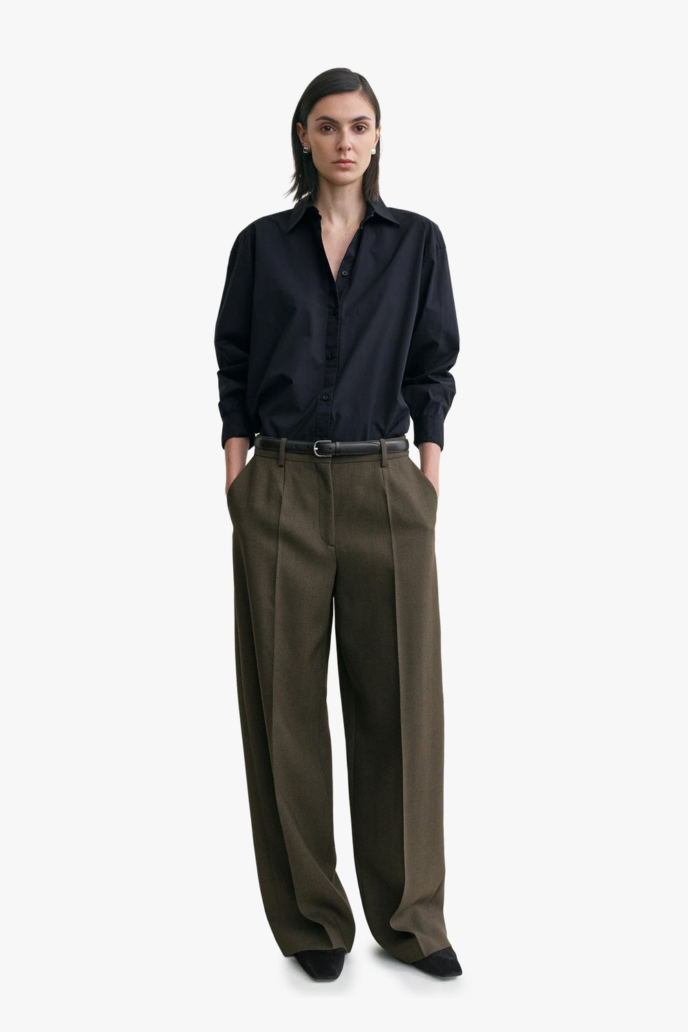 Wide Tailored Trousers