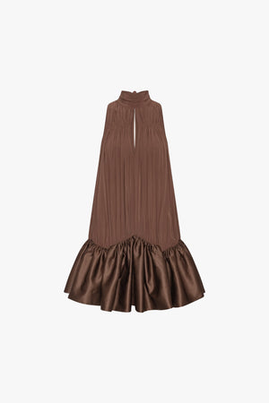 Gathered Mini Dress