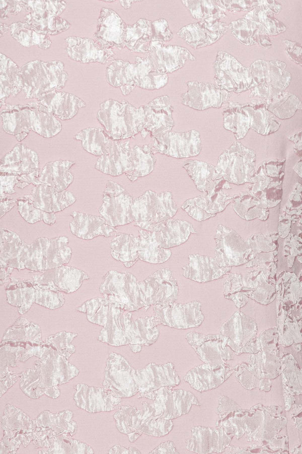 Jacquard Midi Puffy Dress